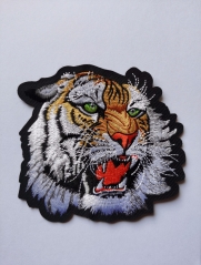 Tiger head Embroidered patch